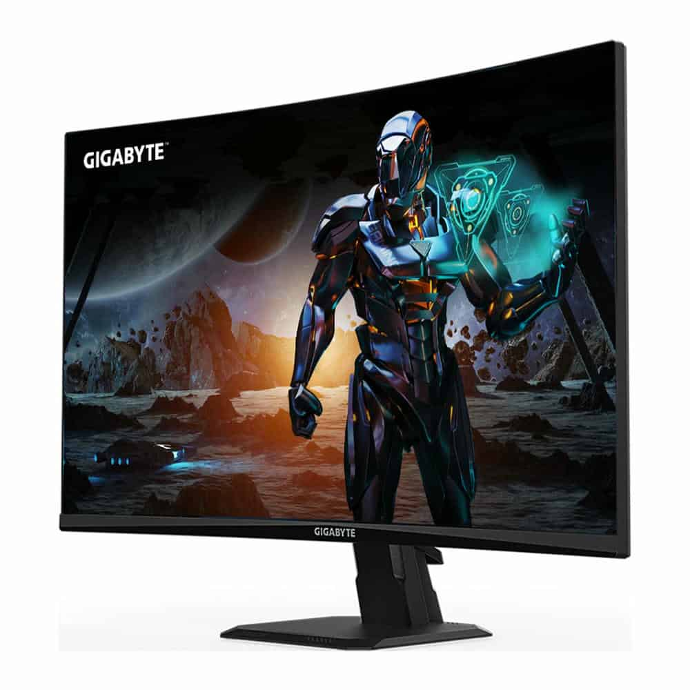 (image for) Gigabyte 27" GS27FC FHD 180Hz FreeSync Premium VA Curved Gaming Monitor